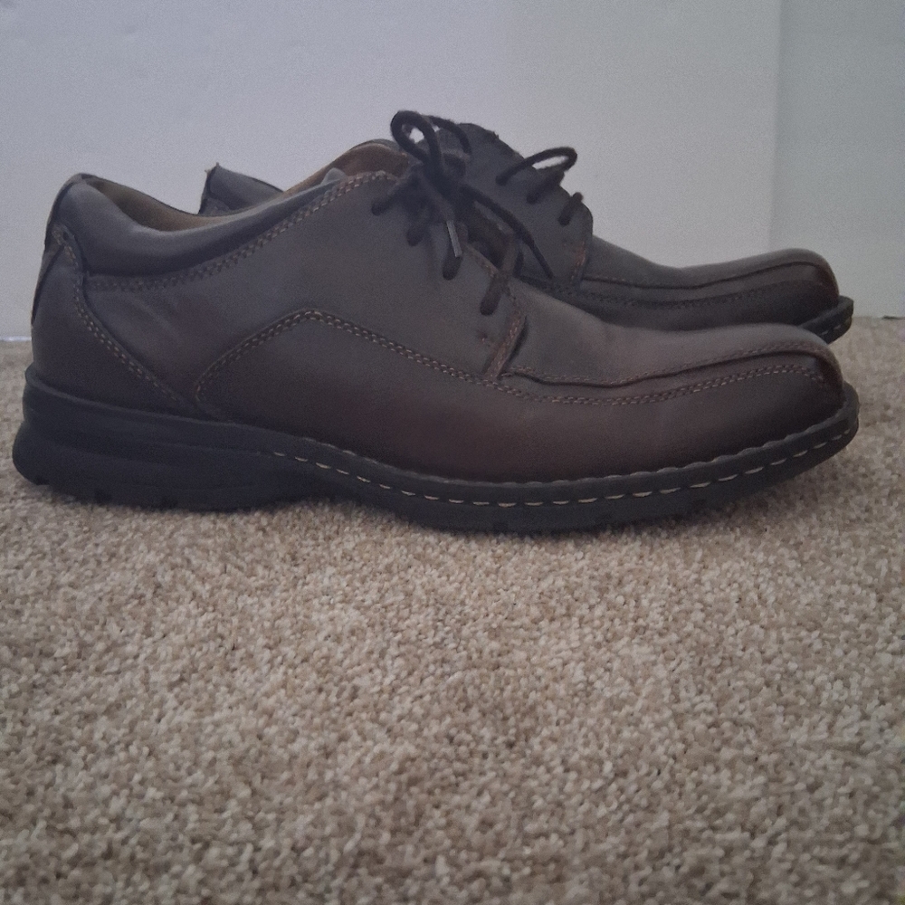 Dockers Brown Oxfords Smooth Leather Design